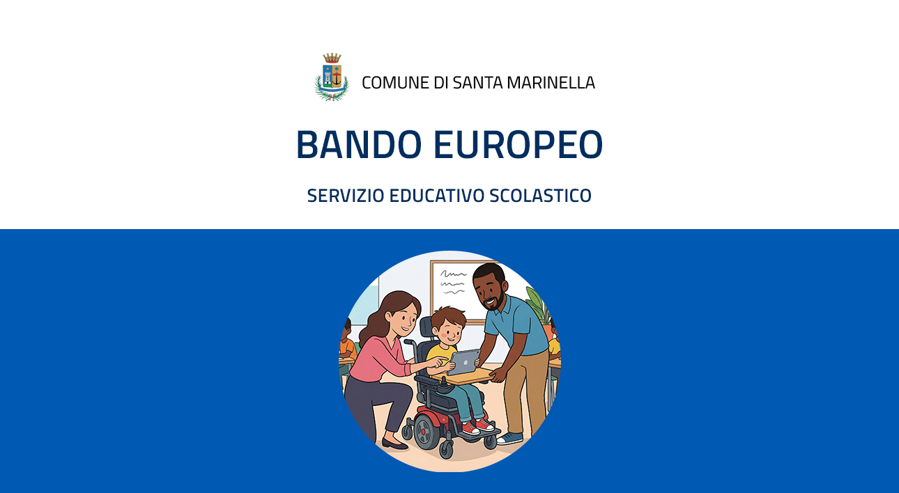 Bando europeo servizio educativo scolastico