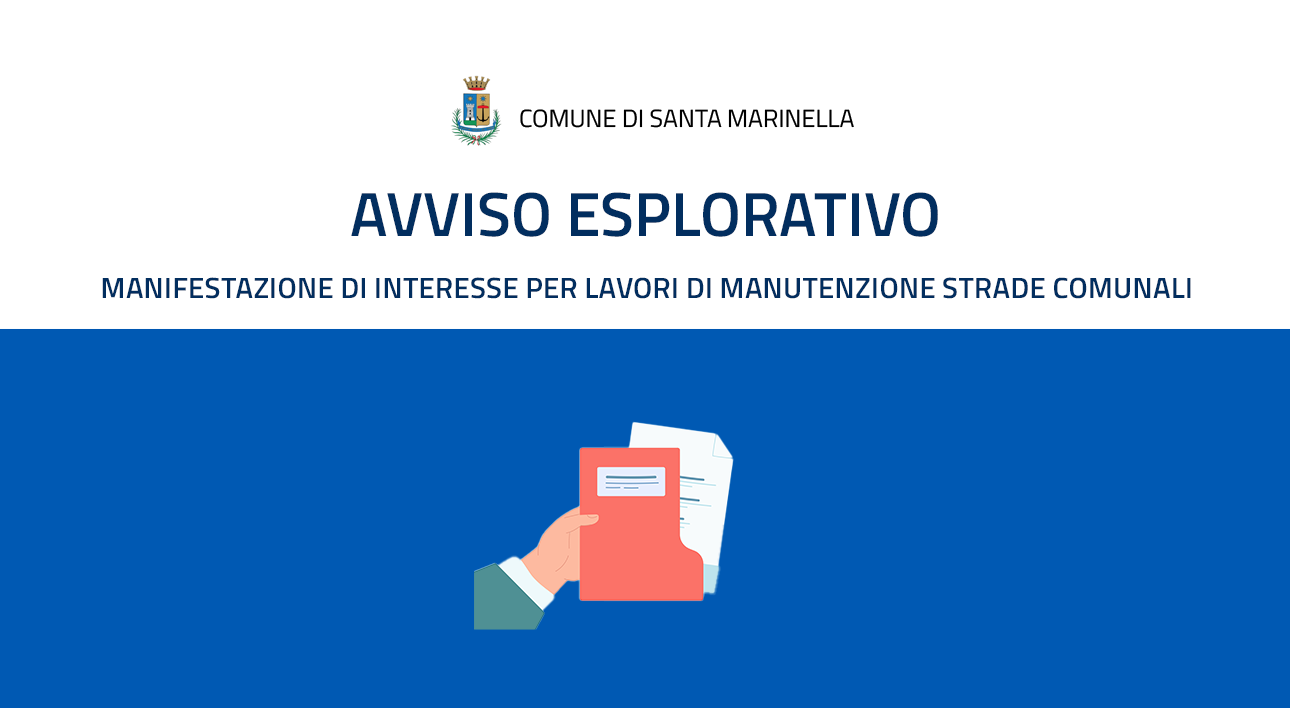Avviso esplorativo
