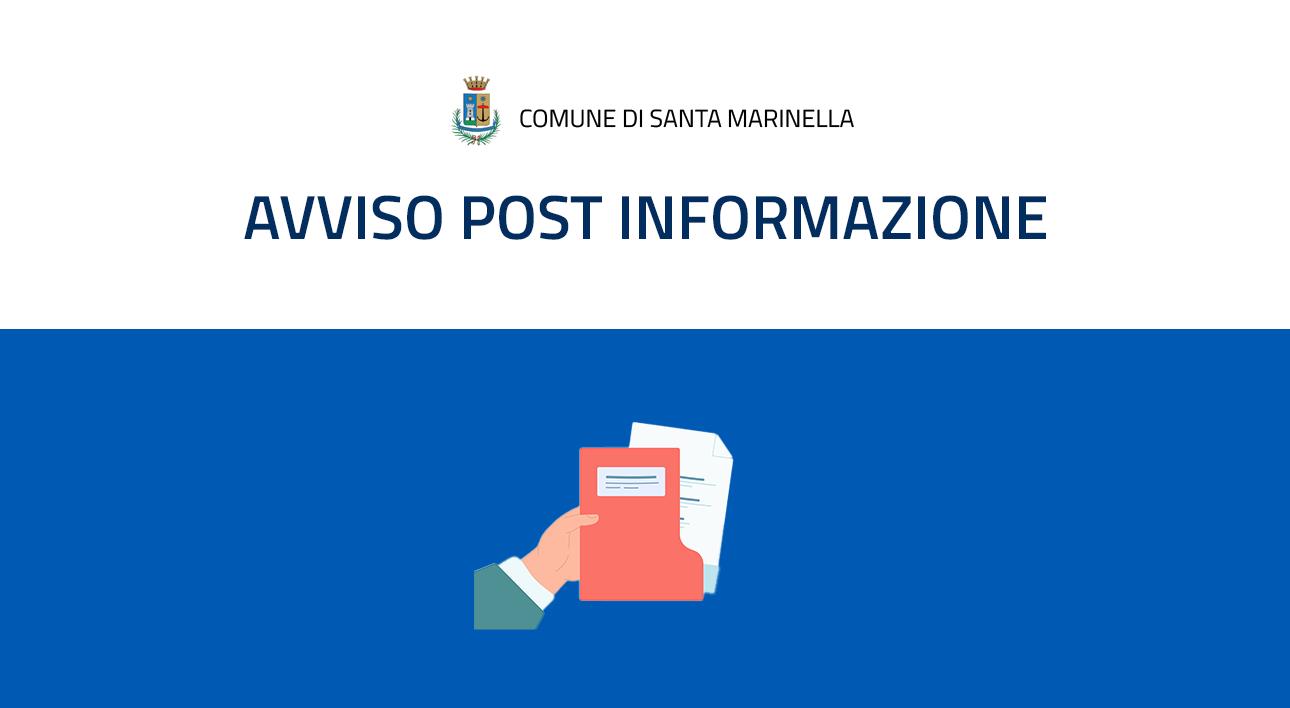 Avviso post informazione
