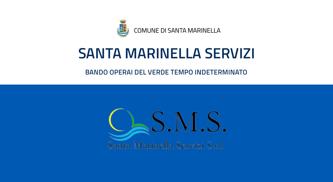 Santa Marinella Servizi Bando operari del verde tempo indeterminato