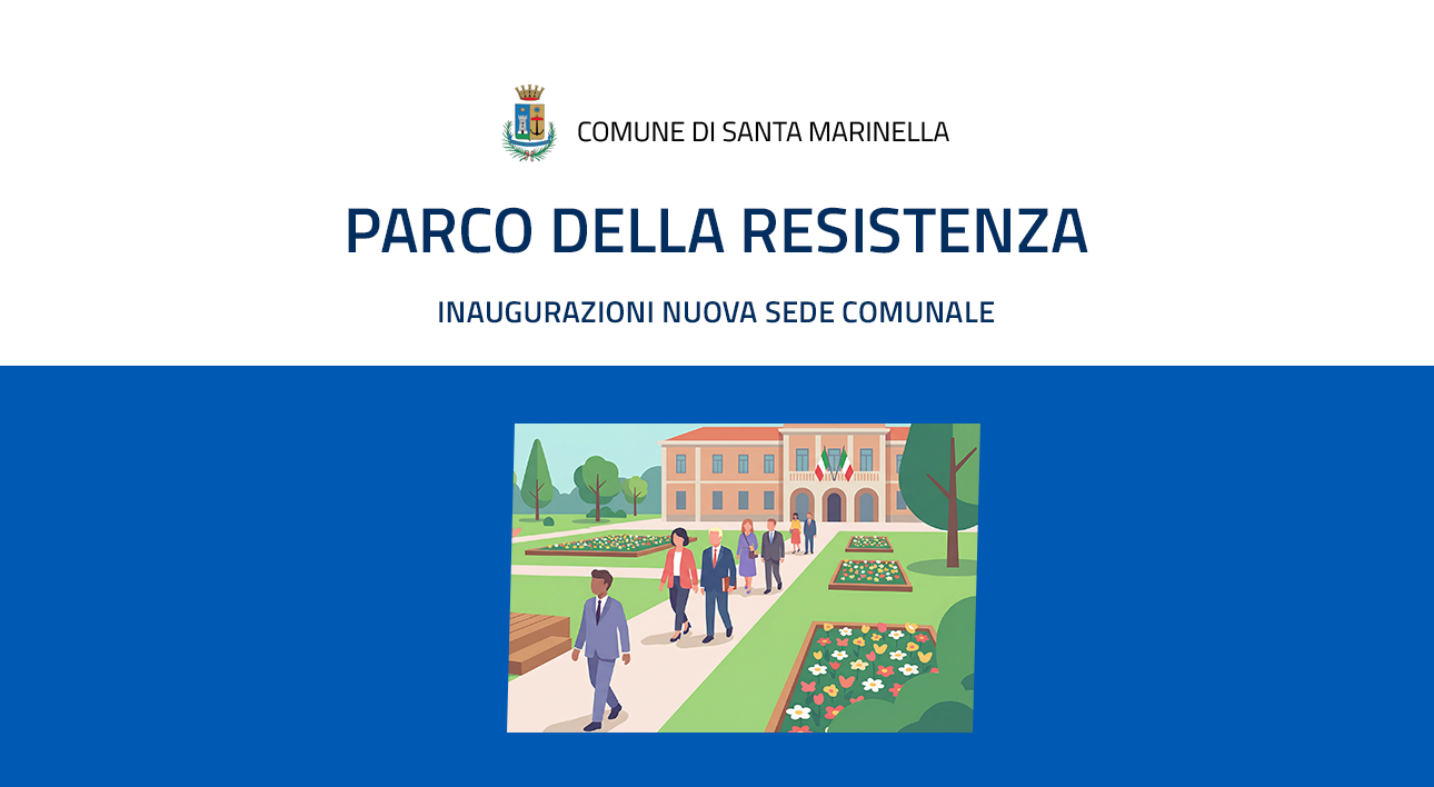 Inaugurazioni nuova sede comunale e Parco della Resistenza