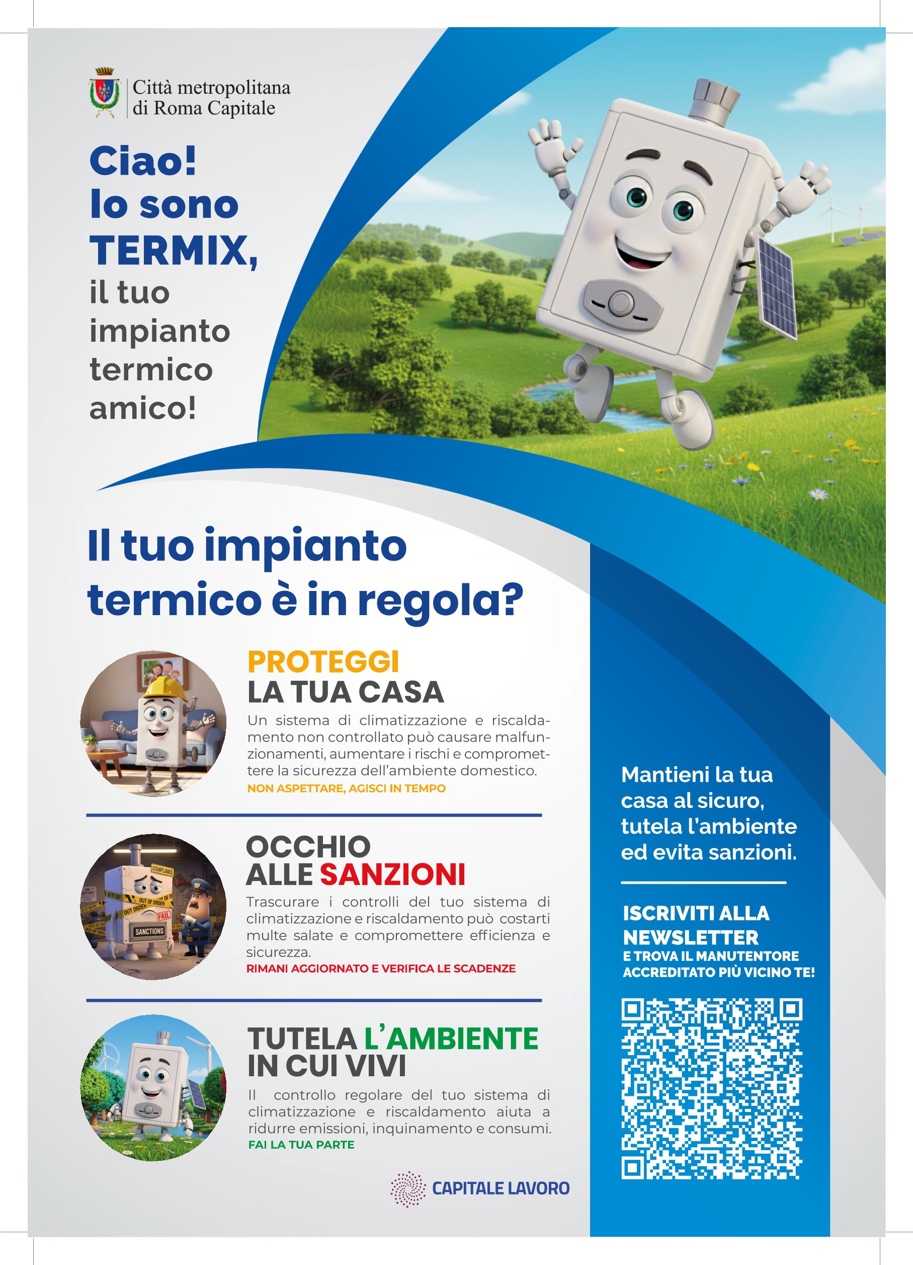 Locandina impianti termici